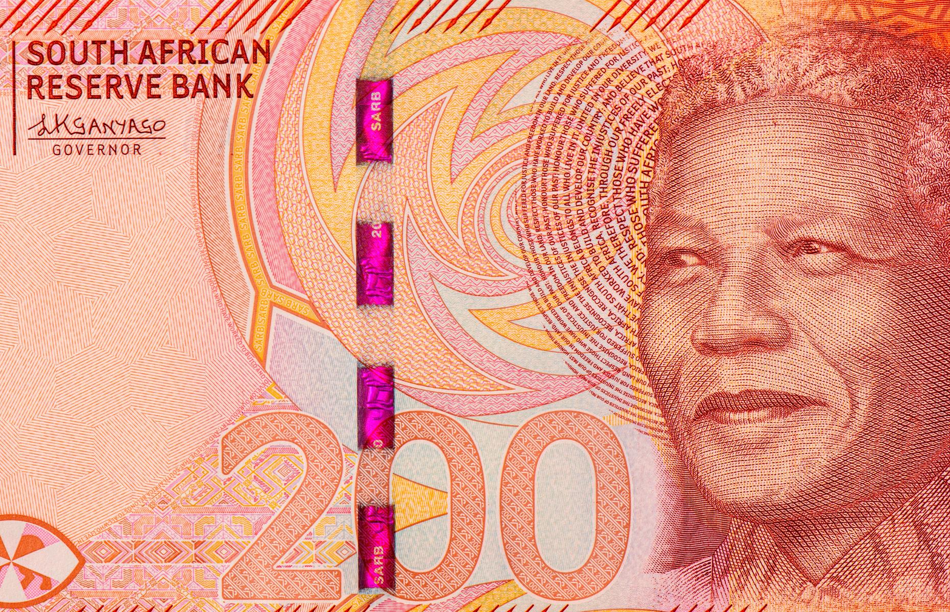 South African rand: 3 ppm 